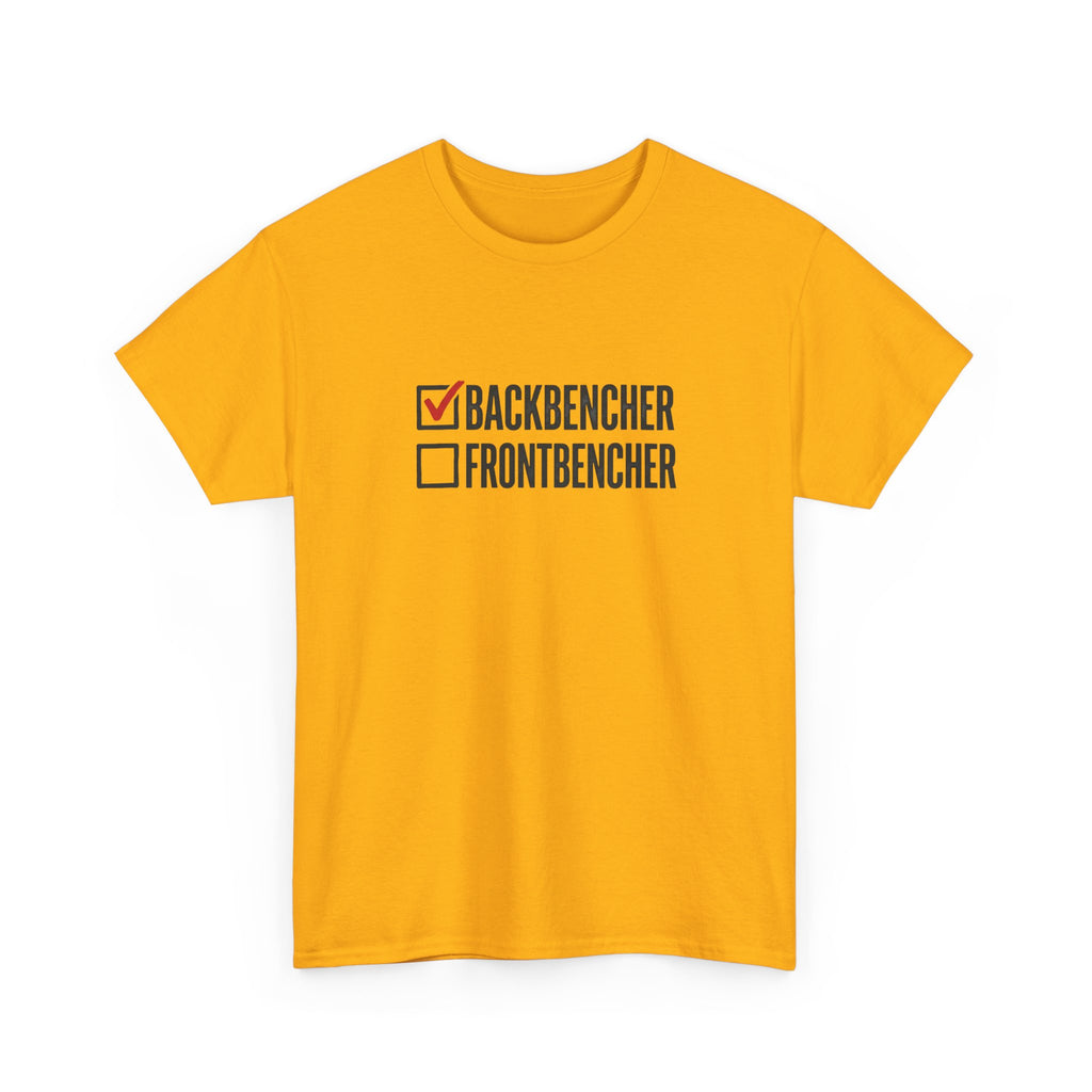 Backbencher, Frontbencher