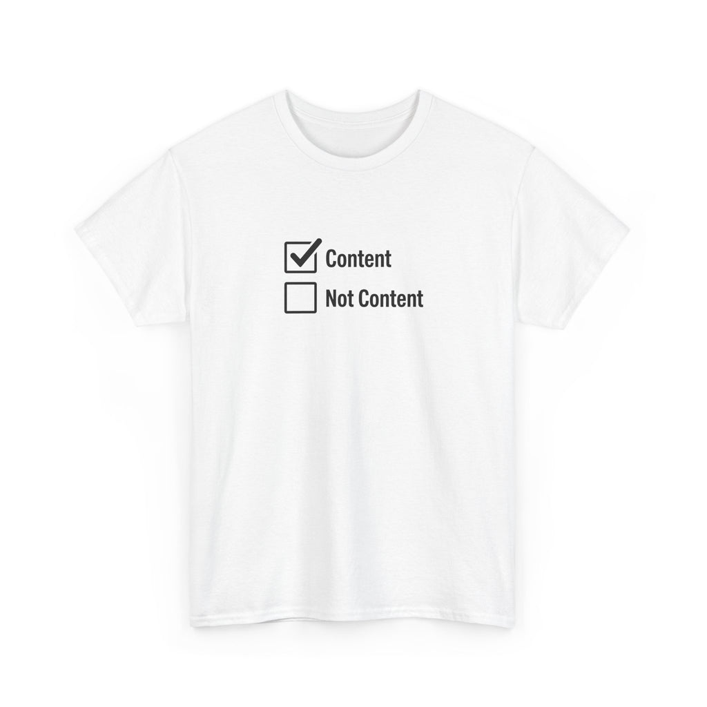 Tick Box: Content