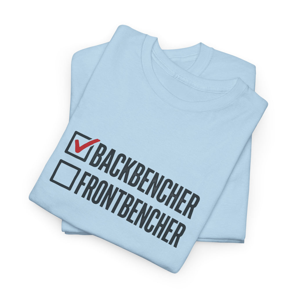 Backbencher, Frontbencher