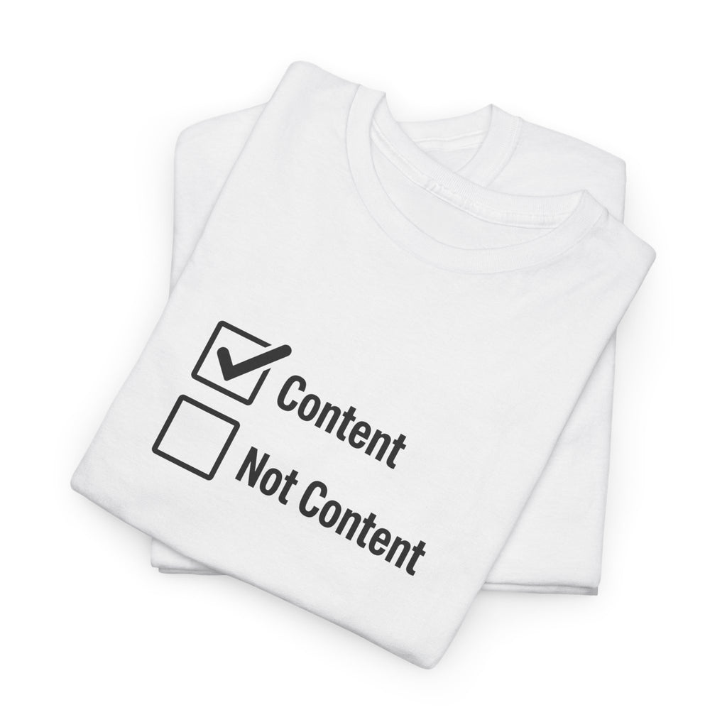 Tick Box: Content
