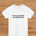 T-shirt with wood texture background