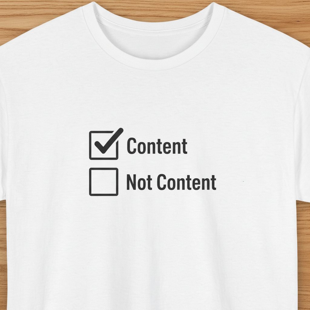 White t-shirt with wood texture background
