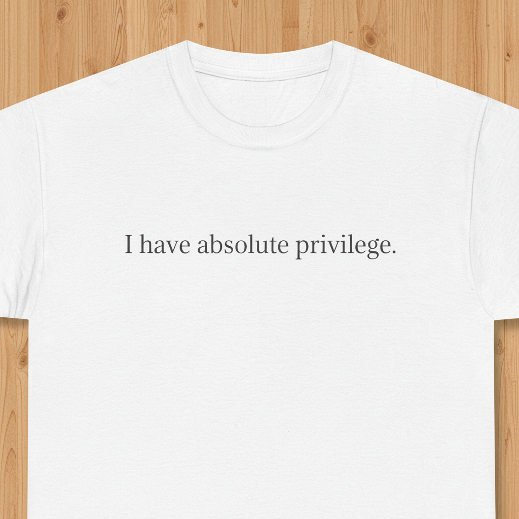 White t-shirt with wood texture background