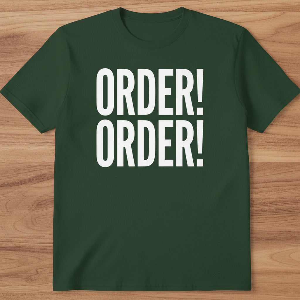 T-shirt with wood texture background