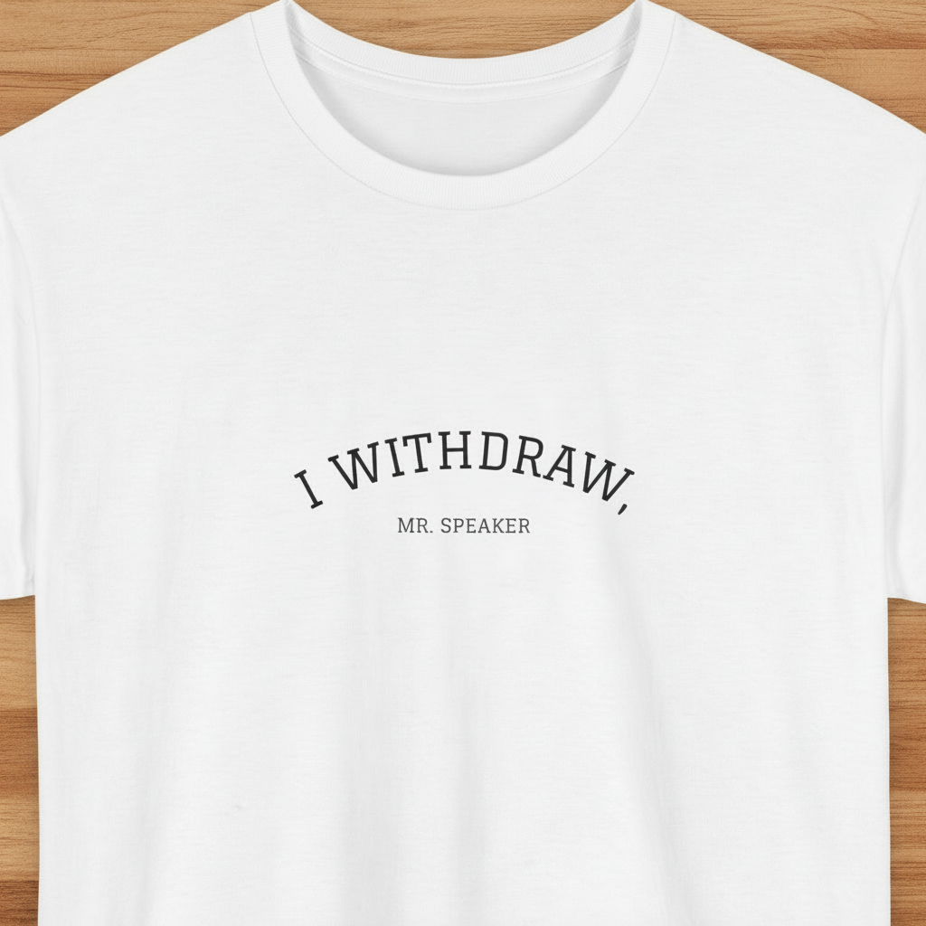 White t-shirt with wood texture background